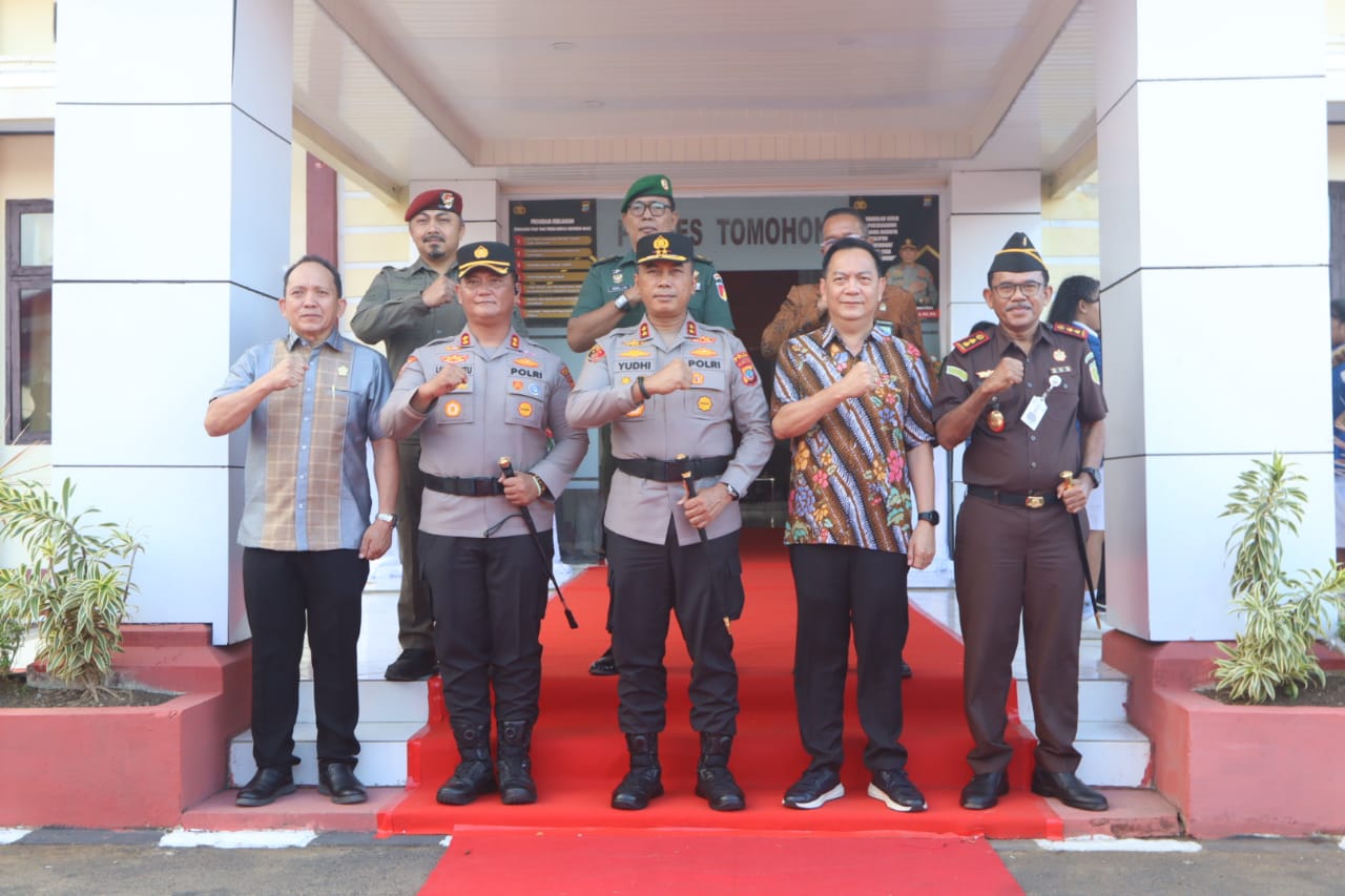 Diskusi Bersama Kapolda, Walikota Caroll Apresiasi Sinergitas  Antar Lembaga