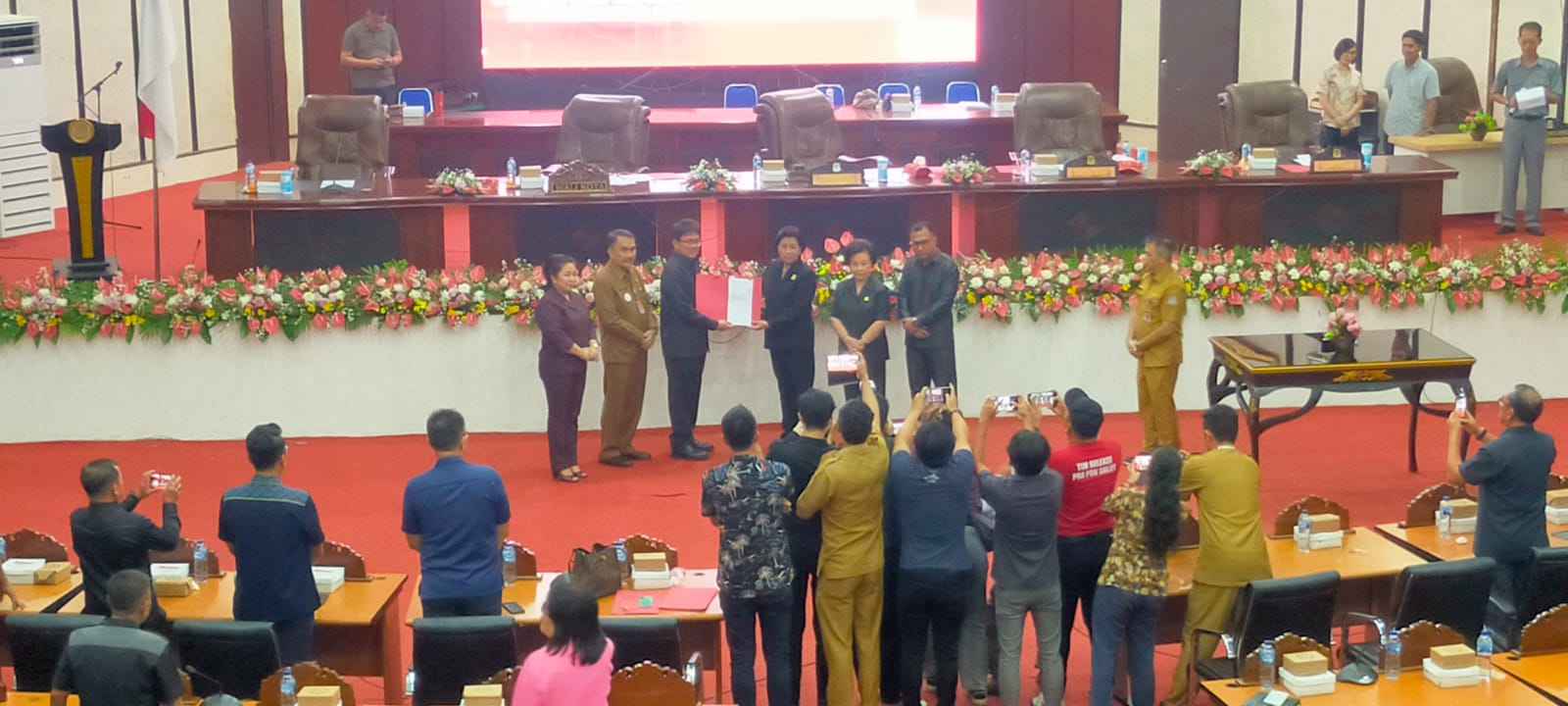 Paripurna DPRD Manado Sahkan APBD 2022, JL: Sudah Diperiksa BPK