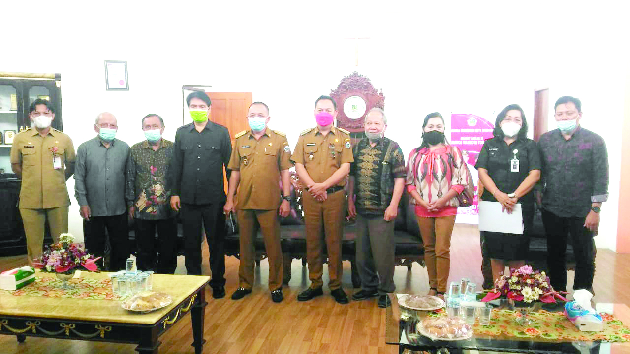 Audiensi Walikota Tomohon, MKM Didukung