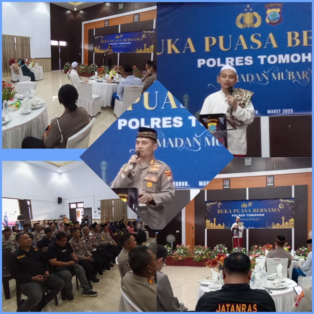 Buka Puasa Bersama Polres Tomohon: Menjaga Kebersamaan dalam Keberagaman