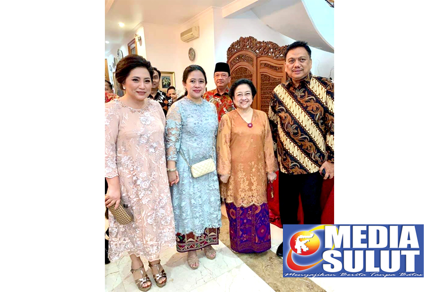 Silaturahmi, Olly Akrab Bersama Megawati