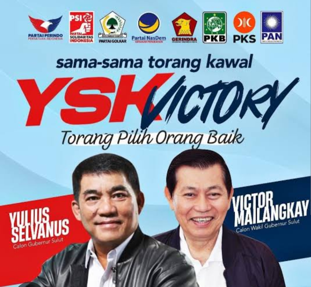 Sikap Berwibawa Pasangan YSK-VICKTORY Figur Baru Dambaan Warga Sulut