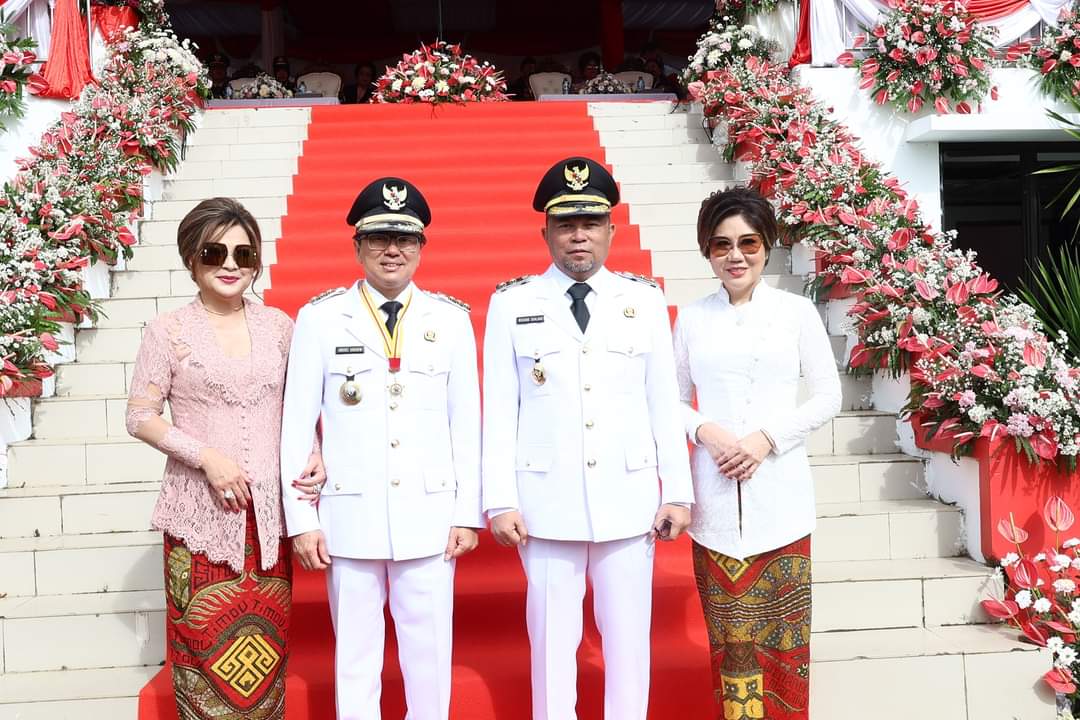 Walikota Andrei Angouw Pimpin Peringatan Puncak HUT Manado ke+401