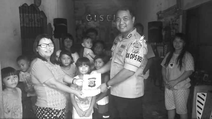 Kapolres Berbagi Kasih Dengan Anak Panti Gidean Popontolen