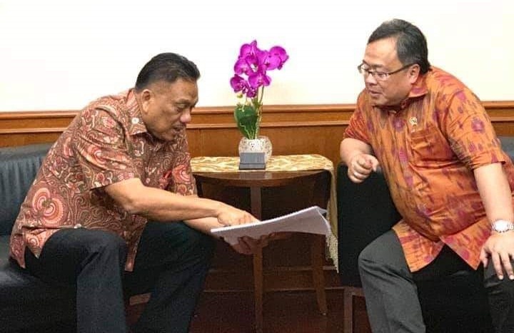 Gubernur Olly Usulkan Sejumlah Proyek ke Menteri PPN