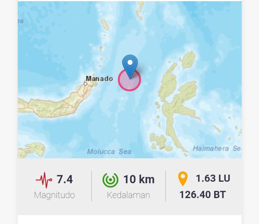 Efek Gempa Magnitudo 7.1, Warga Sulut Panik