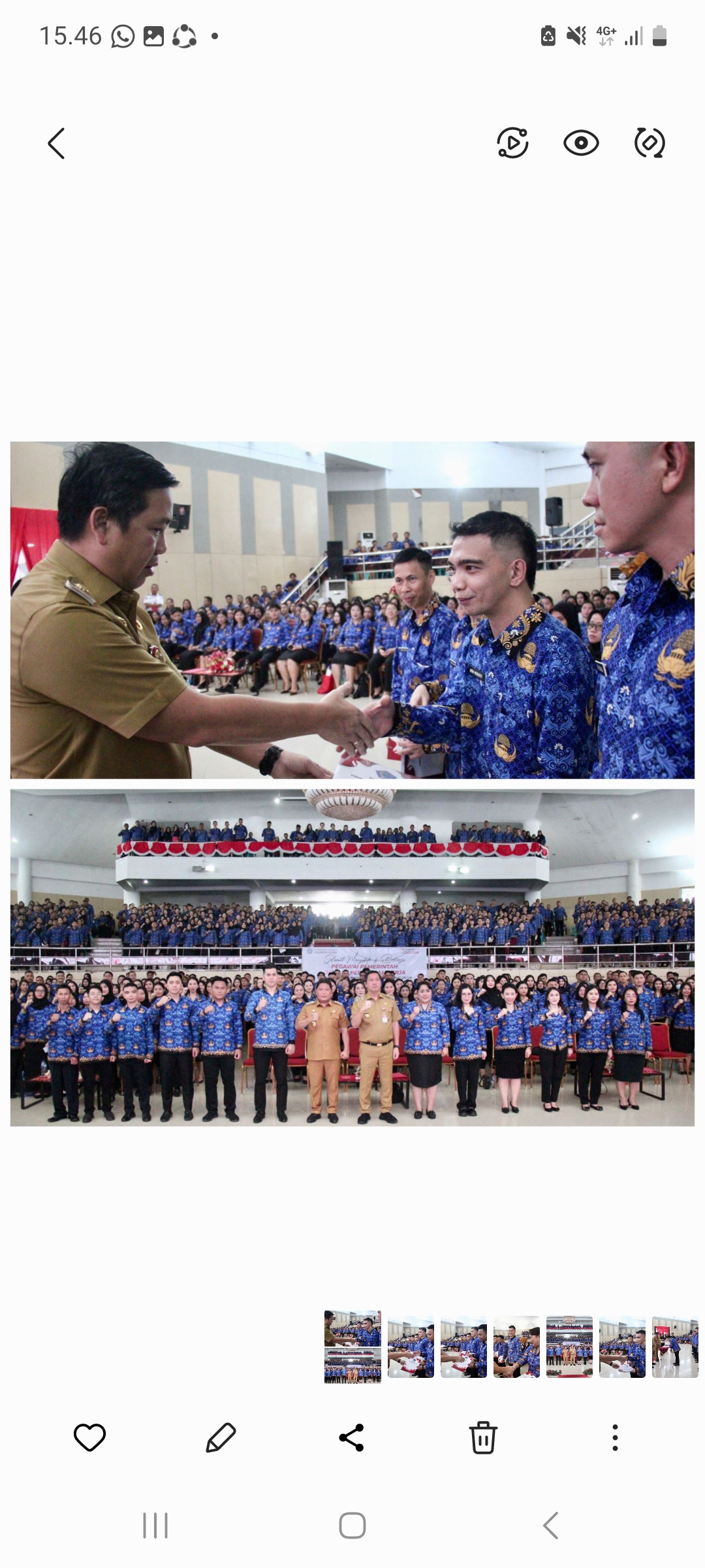 Serahkan Petikan SK bagi 1458 P3K, Wagub Kandouw: Stop Pinjol dan Judol