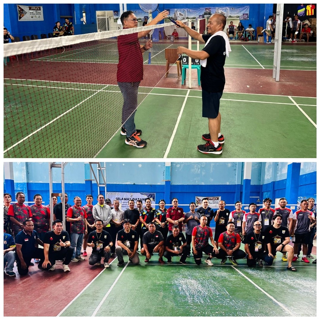 Festival Olahraga dan Kesenian KBK se-Kevikepan Manado Dimulai, Bulutangkis Perdana