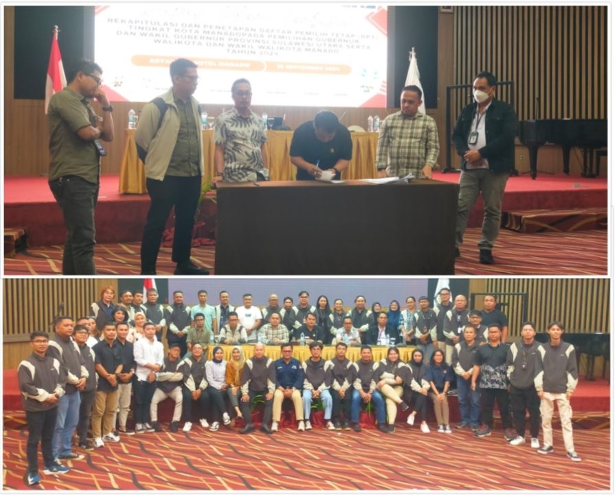 DPT Pilkada Manado 2024 Sah, Mapanget Terbanyak dan Ketambahan Pemilih Dibandingkan 2020