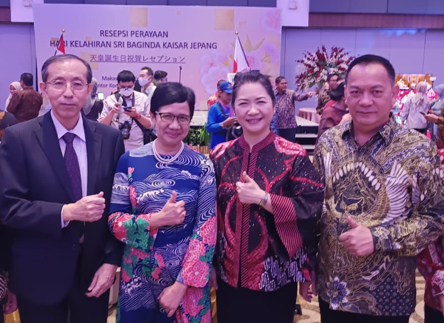 Walikota Senduk Jadi Tamu Terhormat di Konsul Jepang di Makassar