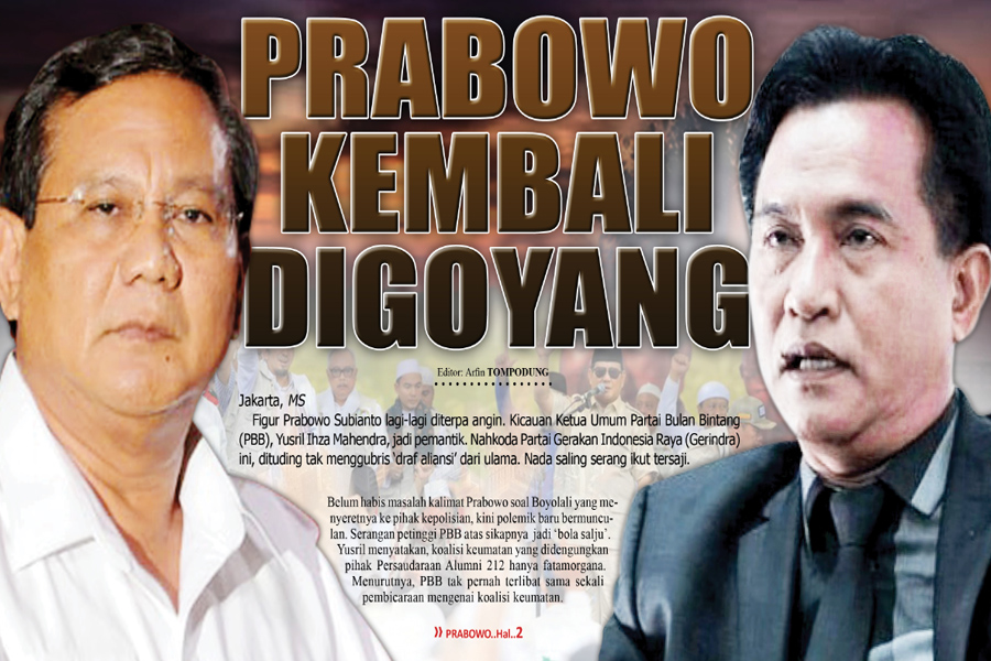 PRABOWO KEMBALI DIGOYANG