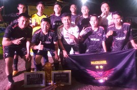 Manguni FC Jawara Bola Kaki Plastik Kinilow Raya
