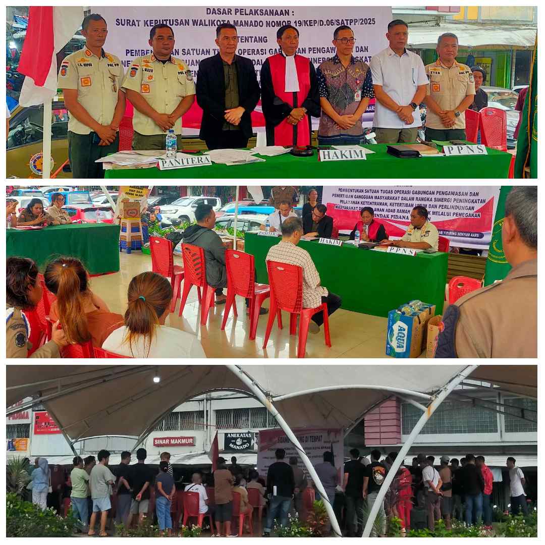 Sidang di Lokasi Ramai 