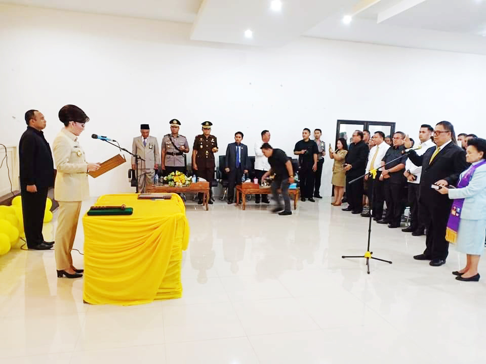 Kaawoan Resmi Menjadi Motor Pemerintahan Tetty