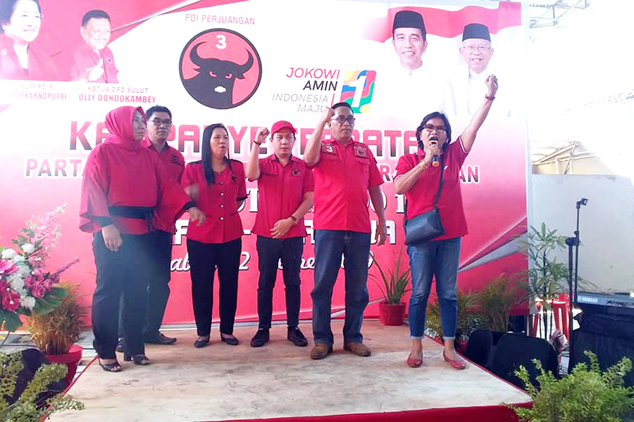 Andre Komit Perjuangkan Kesejahteraan Kader, Pengurus Ranting dan Anak Ranting