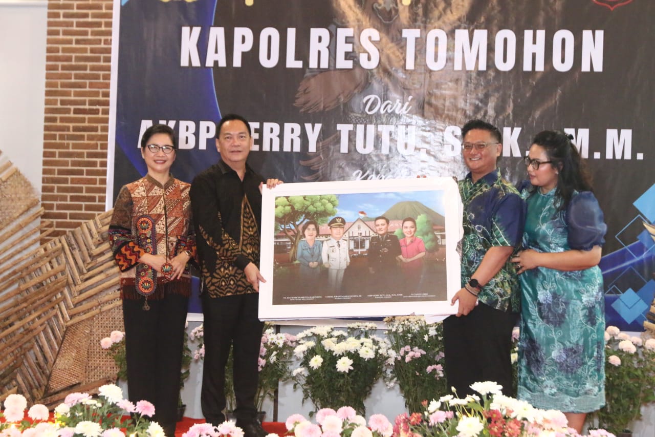 Serah Terima Jabatan Kapolres Tomohon Disertai Suasana Hangat di Linow Cafe dan Resto