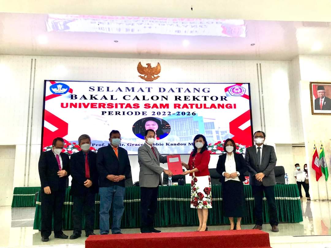 Grace Kandou Maju Bakal Calon Rektor Unsrat