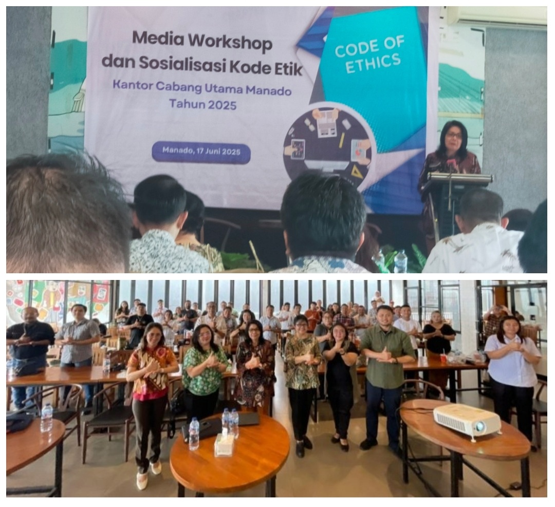 Media Workshop Digagas BPJS Manado, Pemateri Ingatkan Pola Hidup Sehat dan Kode Etik