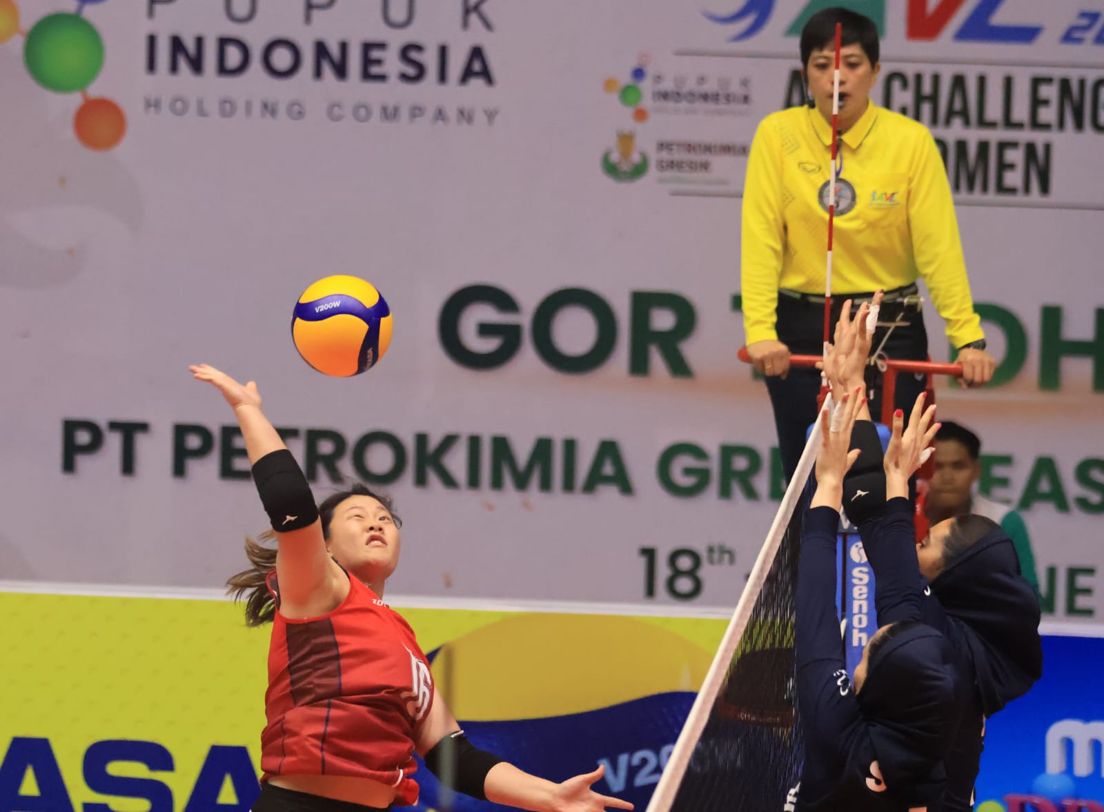 ‘Keke’ Manado Jadi Wasit di Kejuaraan Bola Voli Dunia AVC Challenge Cup For Women, Siapa Dia?