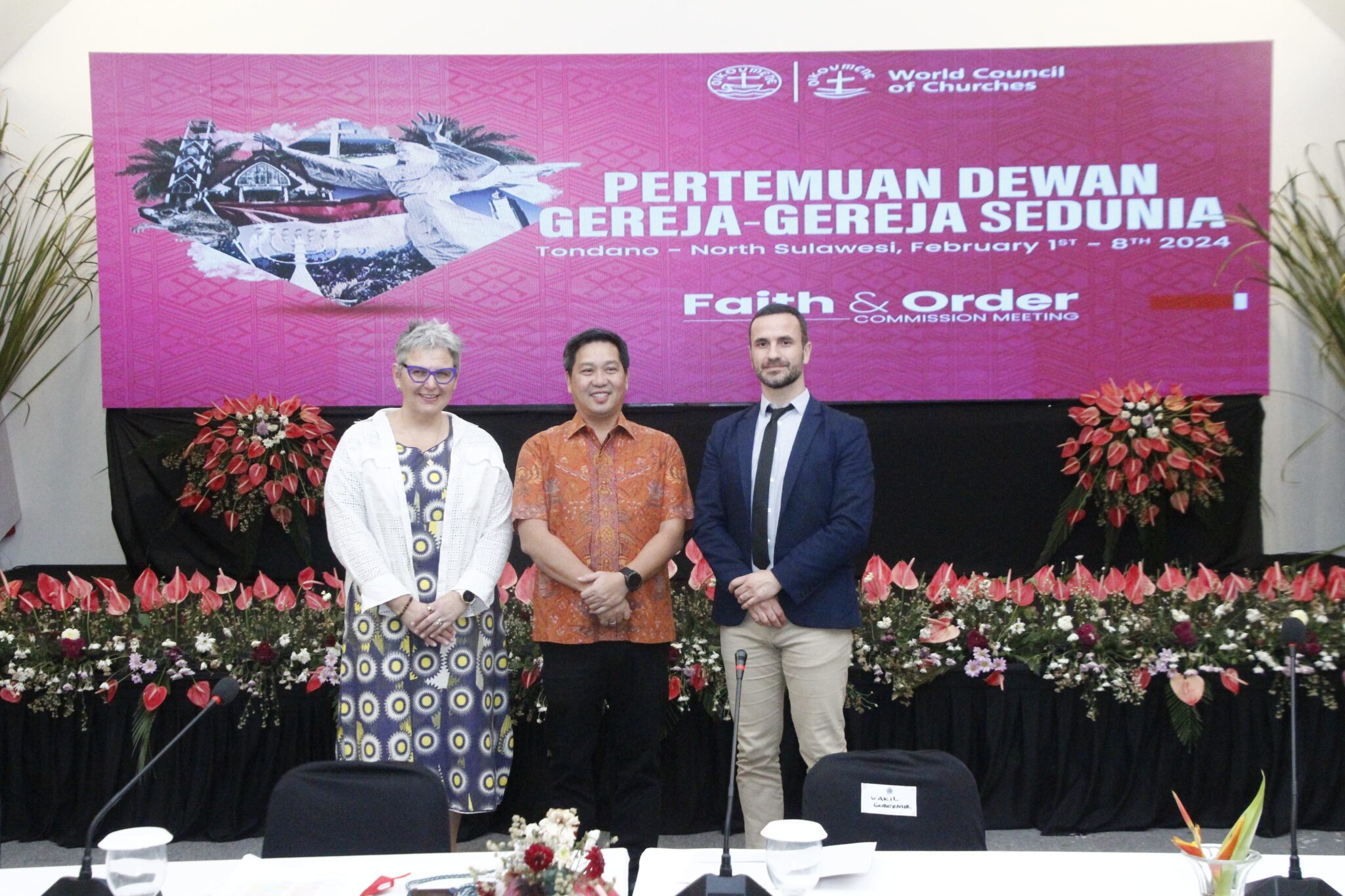 Wagub Steven Kandouw Promosi Potensi Sulut kepada Delegasi Dewan Gereja-Gereja Sedunia