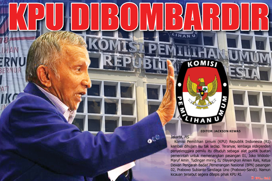 KPU DIBOMBARDIR
