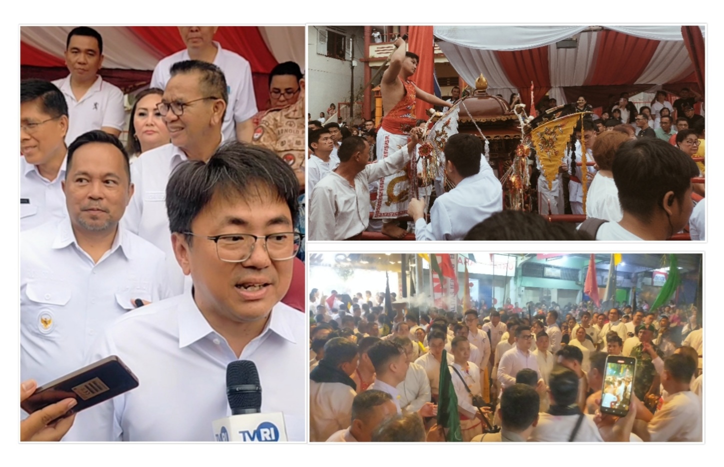 Semarak Cap Go Meh 2025 di Manado, Walikota Andrei Sebut Toleransi Dimaknai