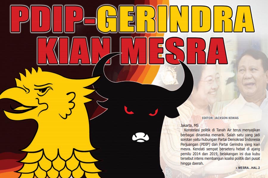 PDIP-GERINDRA KIAN MESRA