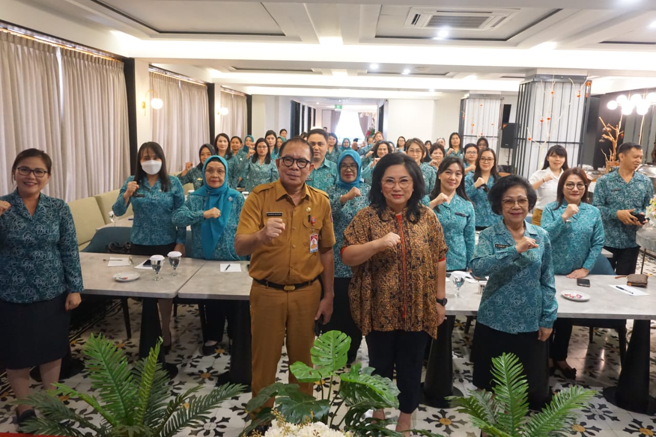 Buka Rakor TP PKK Sulut, Ibu Rita Dorong Genjot Penurunan Stunting