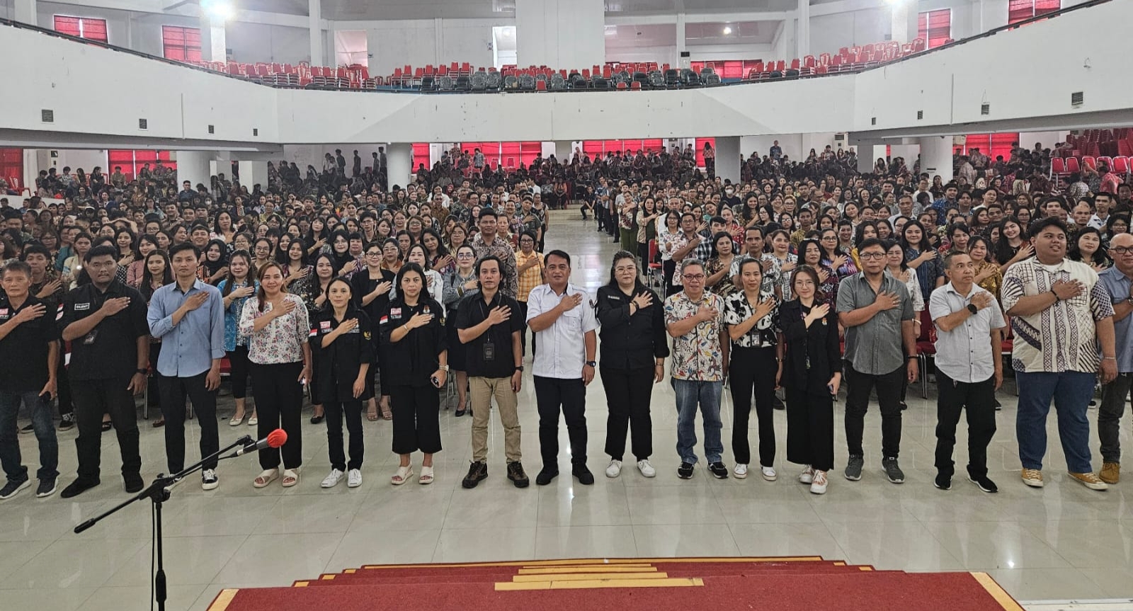 KPU Manado Lantik Ribuan Anggota KPPS Serentak, Terbanyak di Sulut