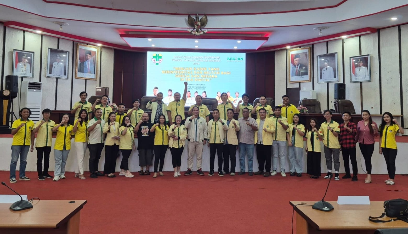 Pemuda Katolik Komcab Manado Gelar Rapat Kerja Cabang