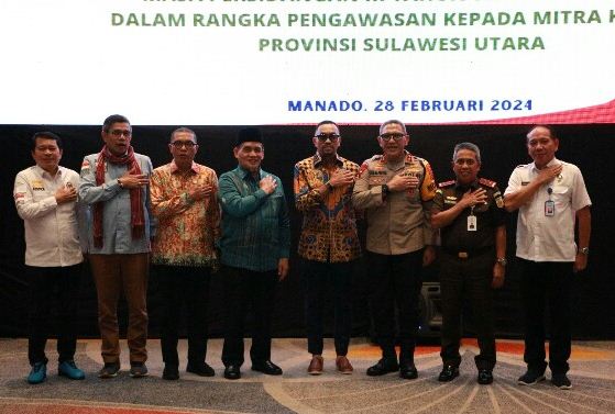 Kunjungi Sulawesi Utara, Komisi III DPR RI Apresiasi Pemilu Berjalan Aman, Damai dan Lancar