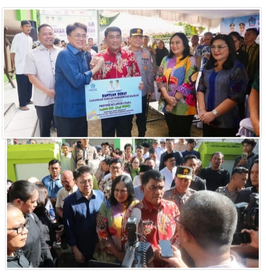 Gubernur Sulut Beri Kode Apresiasi Pasar Murah Pemkot Manado