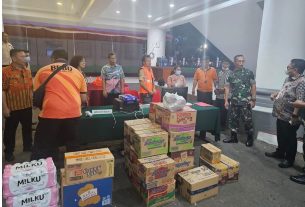 Peduli Korban Bencana Gunung Ruang Sitaro, Pemprov Sulut Buka Posko Pengaduan