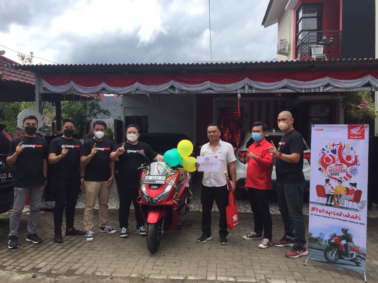 Apresiasi Konsumen Loyal Sepeda Motor Honda di Hari Pelanggan Nasional