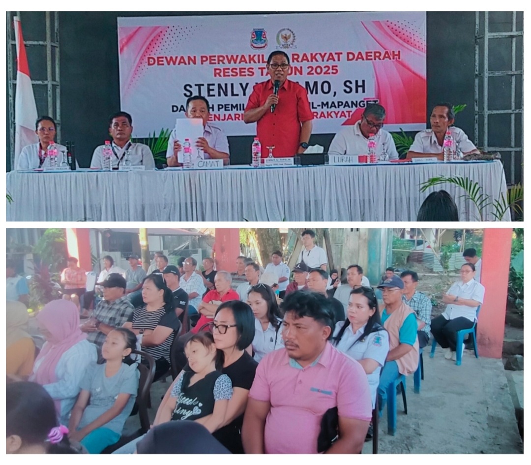 Reses Legislator Stenly Tamo Jangkau Aspirasi Warga di Reses Paniki I  