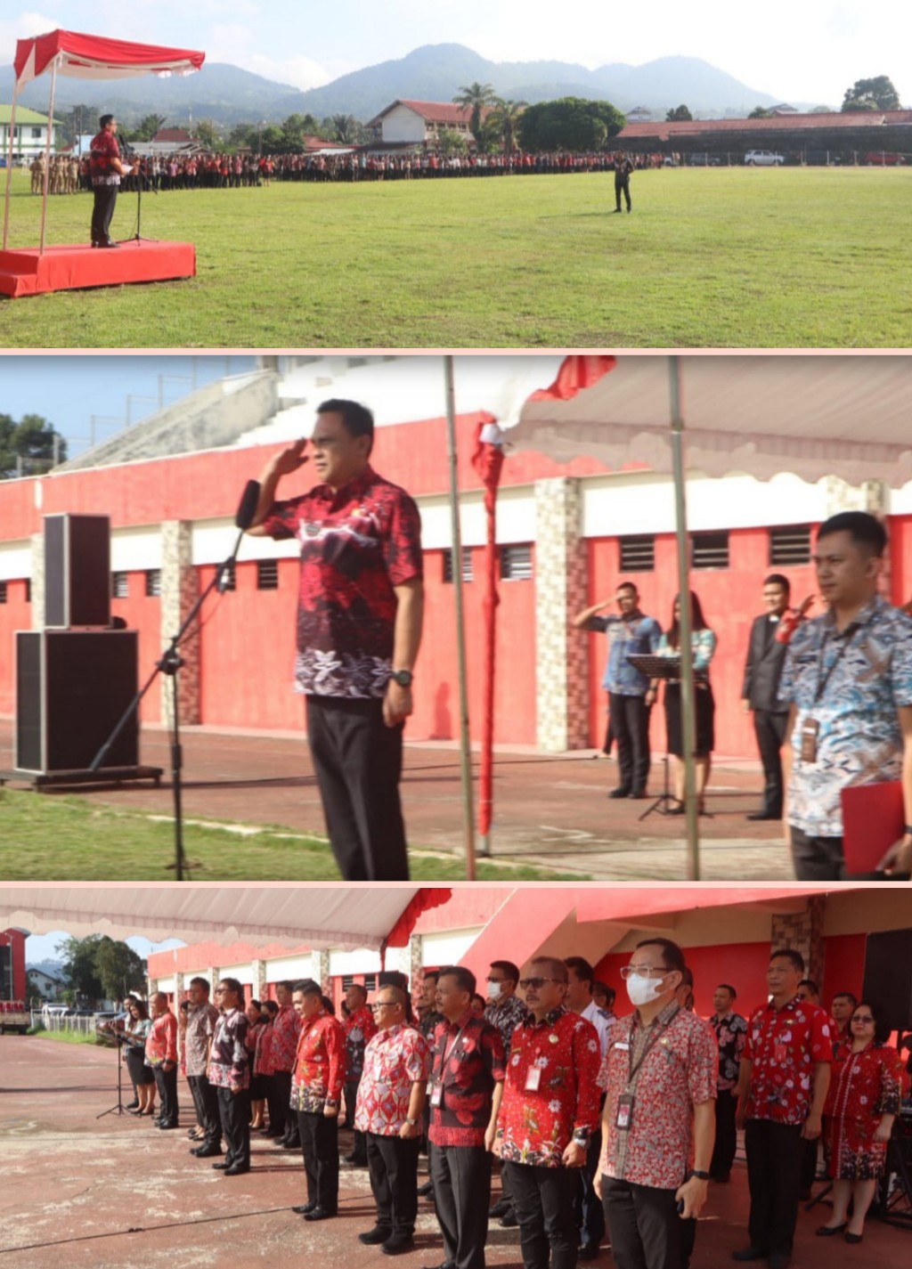Apel Perdana 2024, Roring Minta Keseriusan Kerja Perangkat