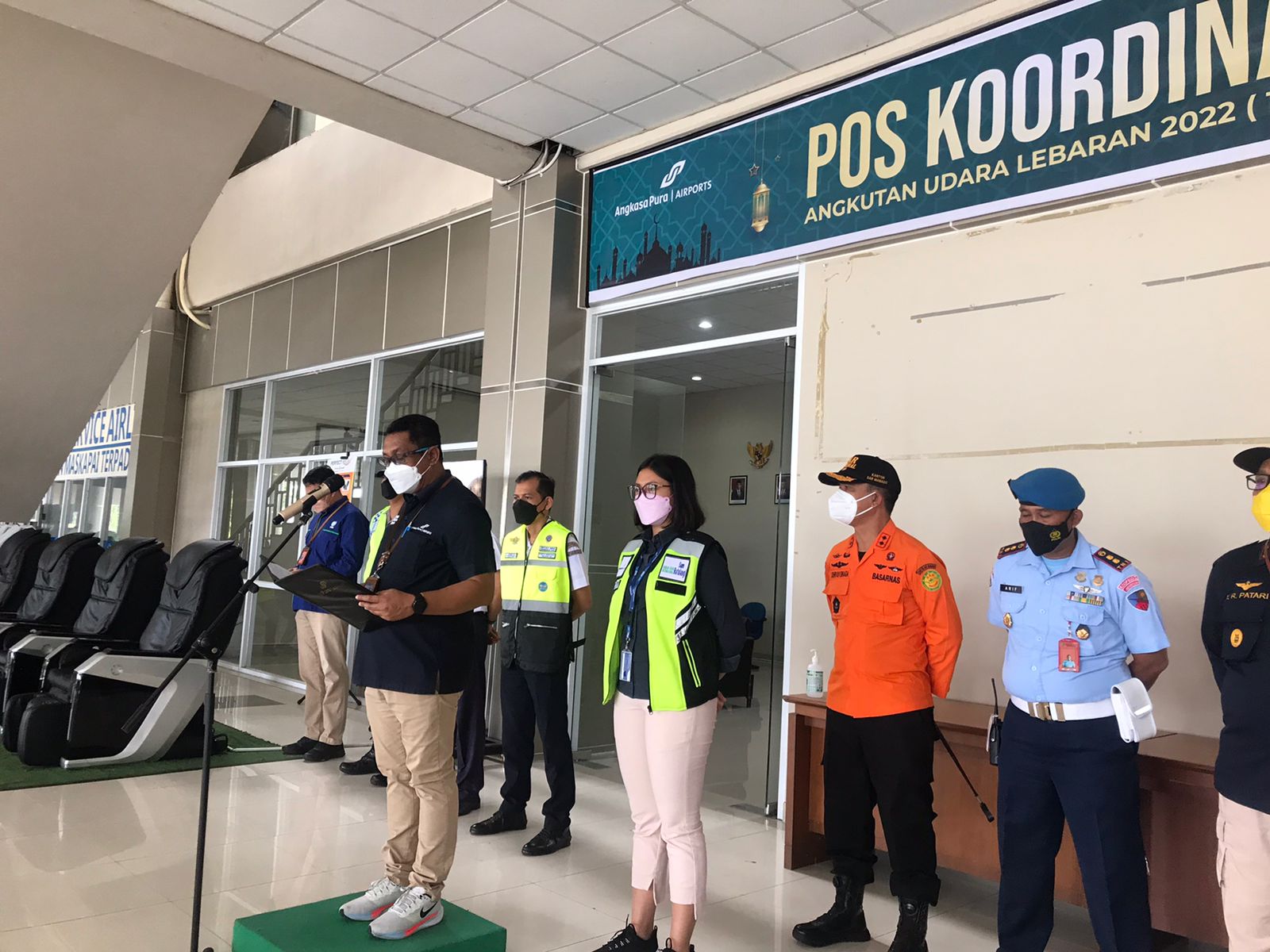 Posko Terpadu Angkutan Udara Lebaran Ditutup