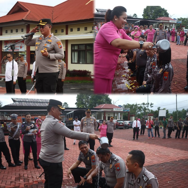 25 Personil Polres Tomohon Dapat Kenaikan Pangkat, Kapolres Lerry: Maksimalkan Pelayanan Masyarakat