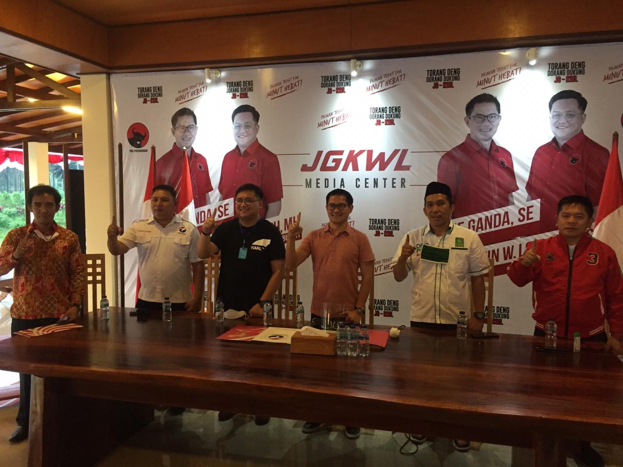 Sah! PKB, PKPI, Perindo Usung JGKWL
