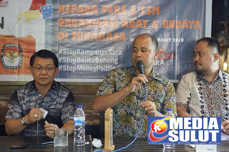 KPU Dorong Pers, LSM dan Ormas Adat Jadi Corong Sosialisasi Pemilu