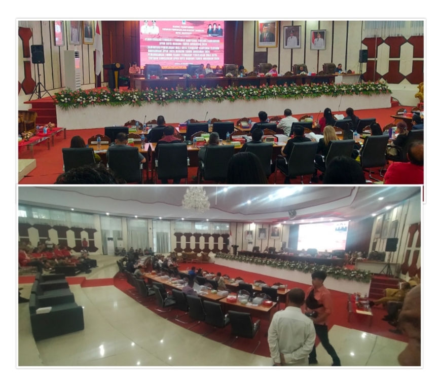DPRD Gelar Paripurna R-APBD Manado 2024, Waktu Pembahasan Ditetapkan