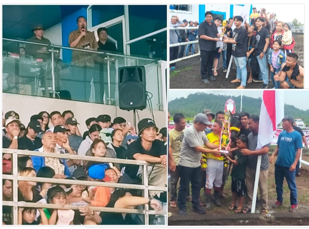 Terakhir 2017, Pemkot Manado Geber Lomba Pacuan Kuda Piala Walikota dan Ini  Pemenang juga Pemiliknya Ada Kepunyaan YSK serta AA