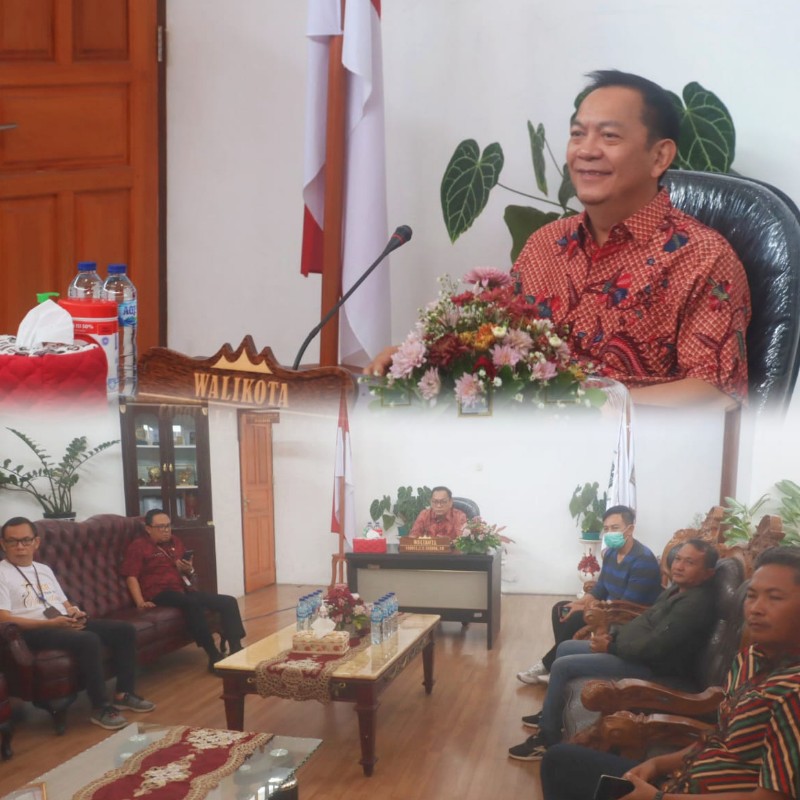 Bahas Pengendalian Inflasi, Walikota Tomohon Ikuti Rakornas