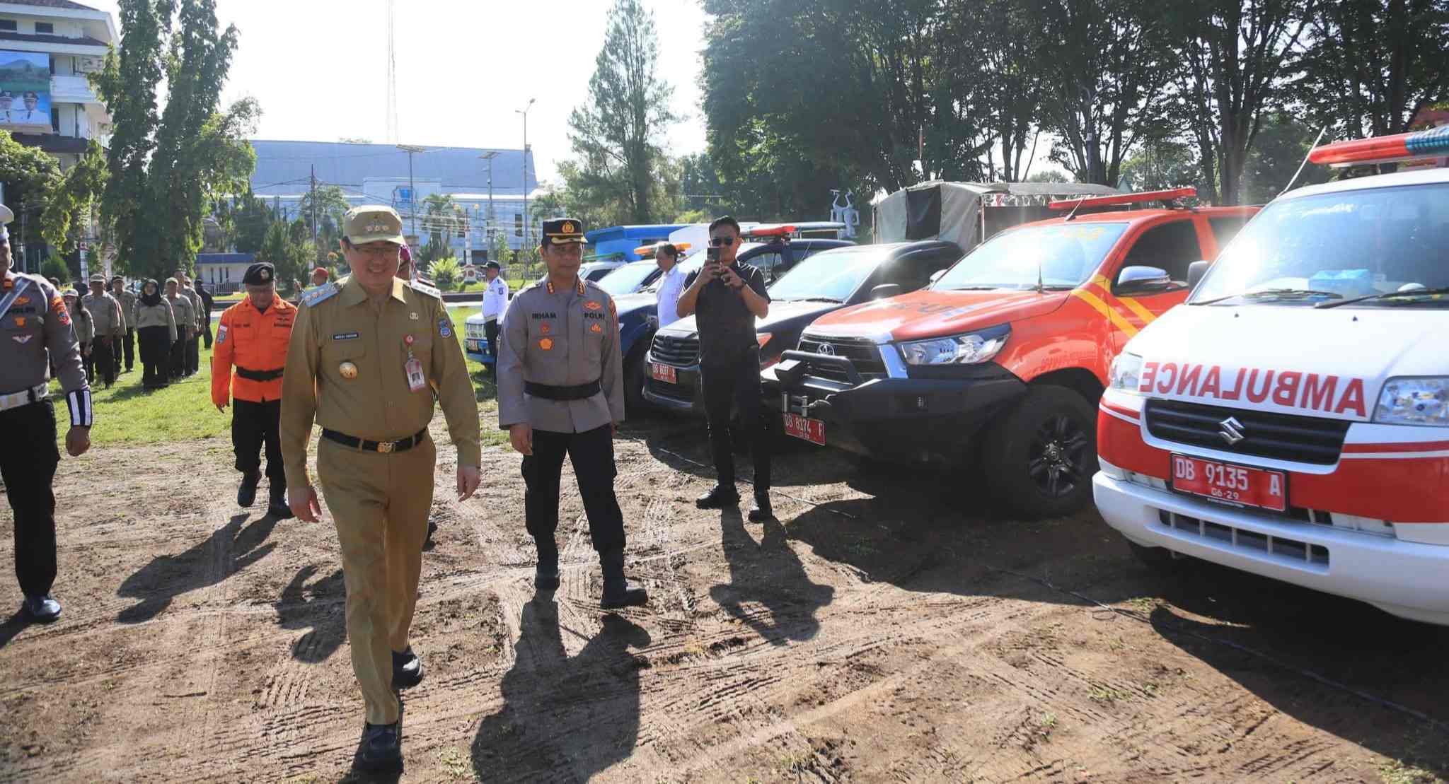 Manado di Kesiapan Tanggap Darurat, Walikota AA Pimpin Simulasi Penanggulangan Bencana
