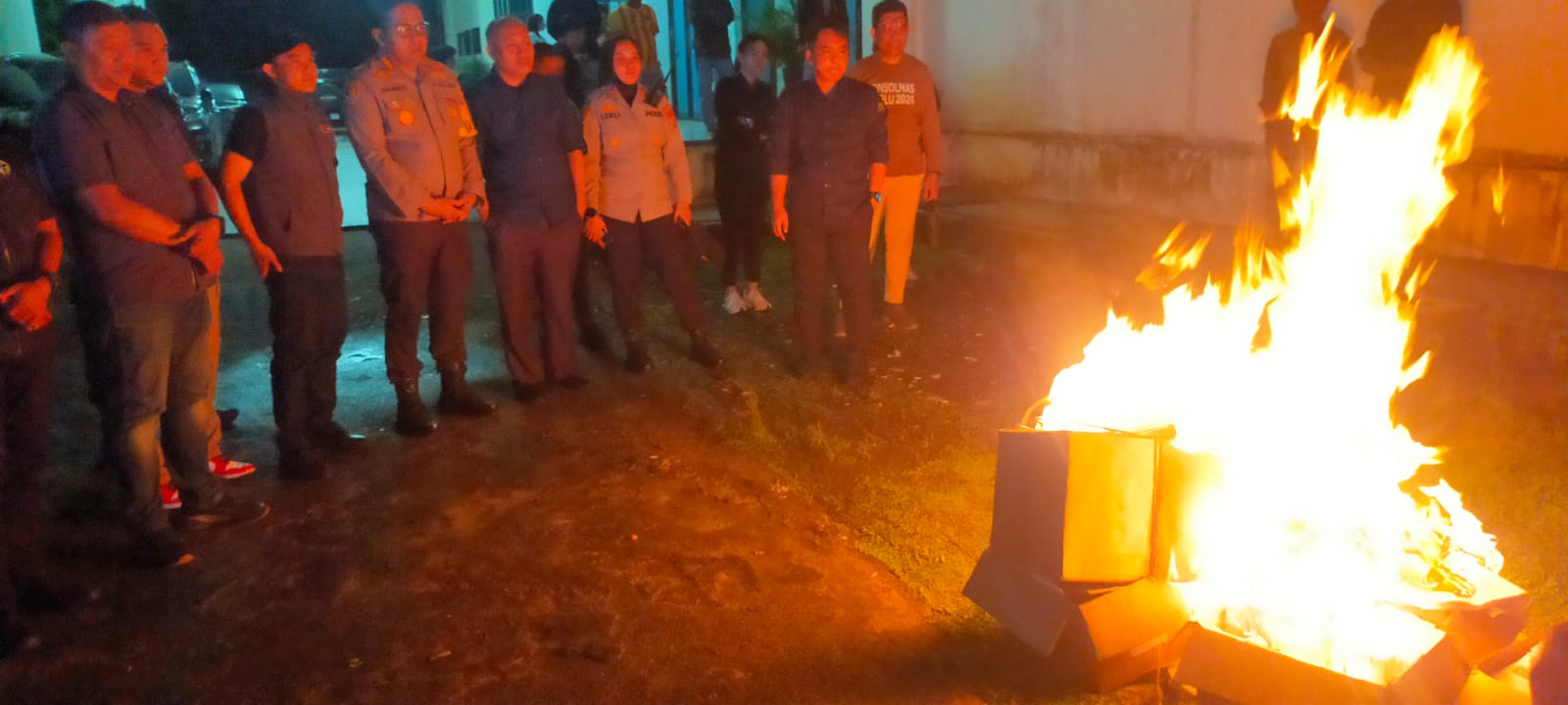 1504 Kertas Suara Kelebihan Kondisi Baik dan Rusak Dimusnahkan, Ini Rinciannya 