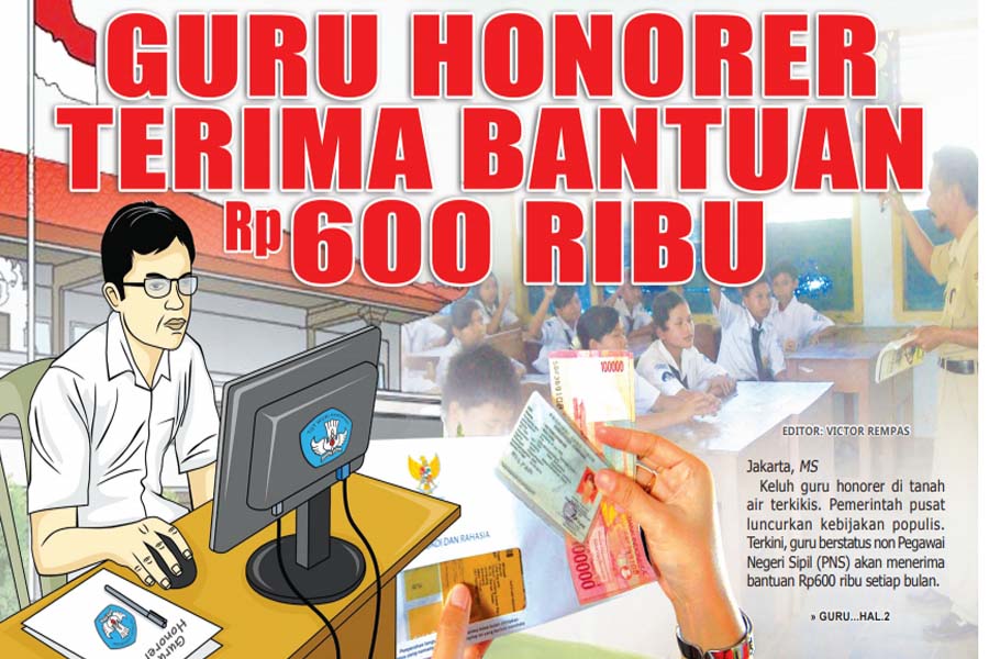 GURU HONORER TERIMA BANTUAN 600 RIBU