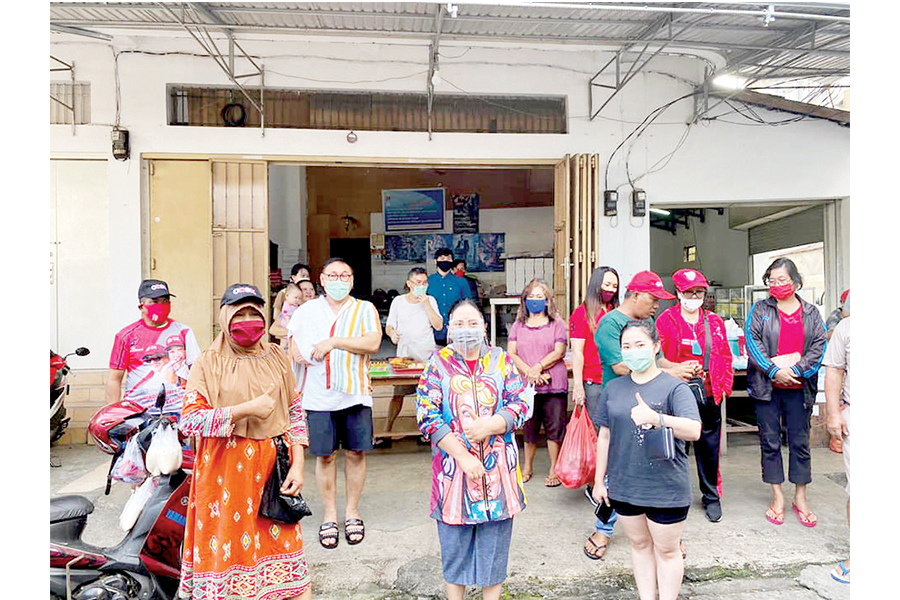 First Lady Sulut Blusukan ke Pasar Lililoyor