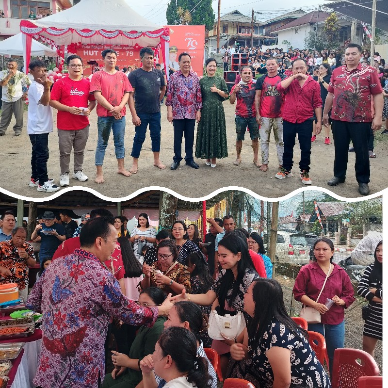 Walikota Tomohon Hadiri Pesta Rakyat HUT RI ke-79 di Matani Satu