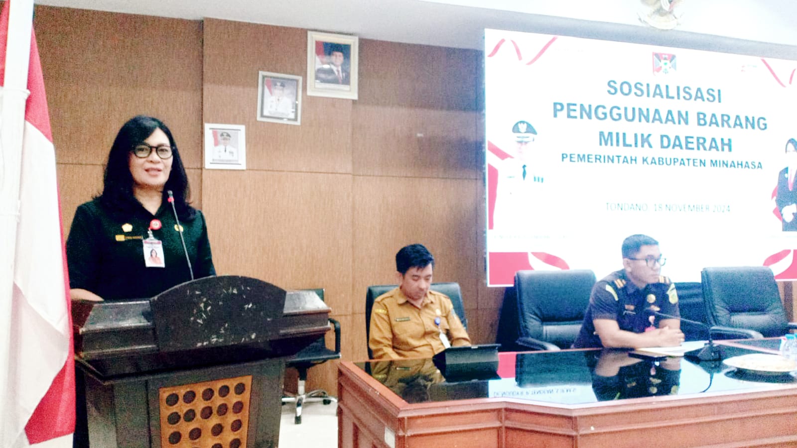 Sosialisasi Penggunaan Barang Milik Daerah, Sekda Lynda : Kelola Sesuai Aturan