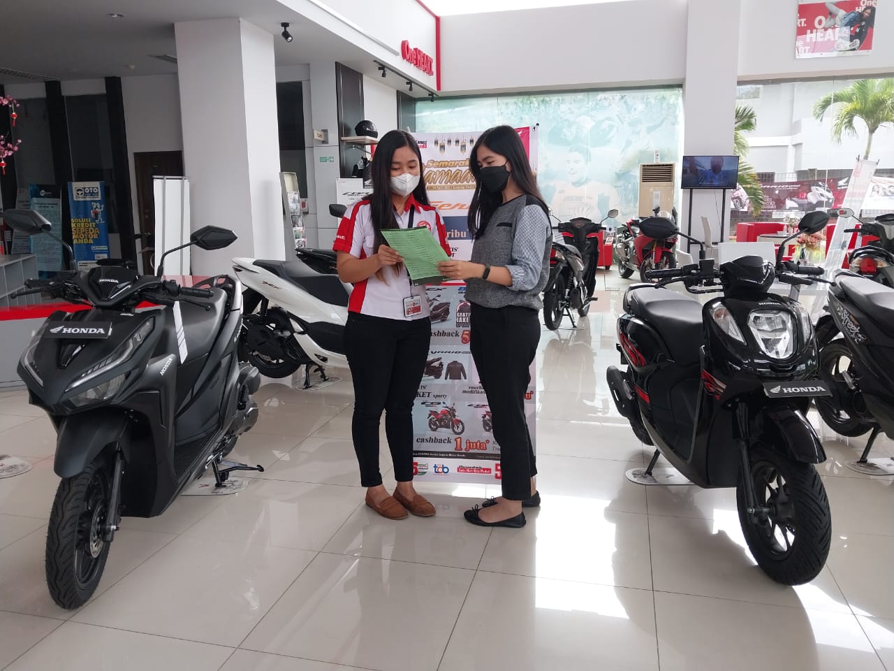 Honda Berikan Promo Potongan Angsuran 21 Ribu untuk Konsumen Perempuan